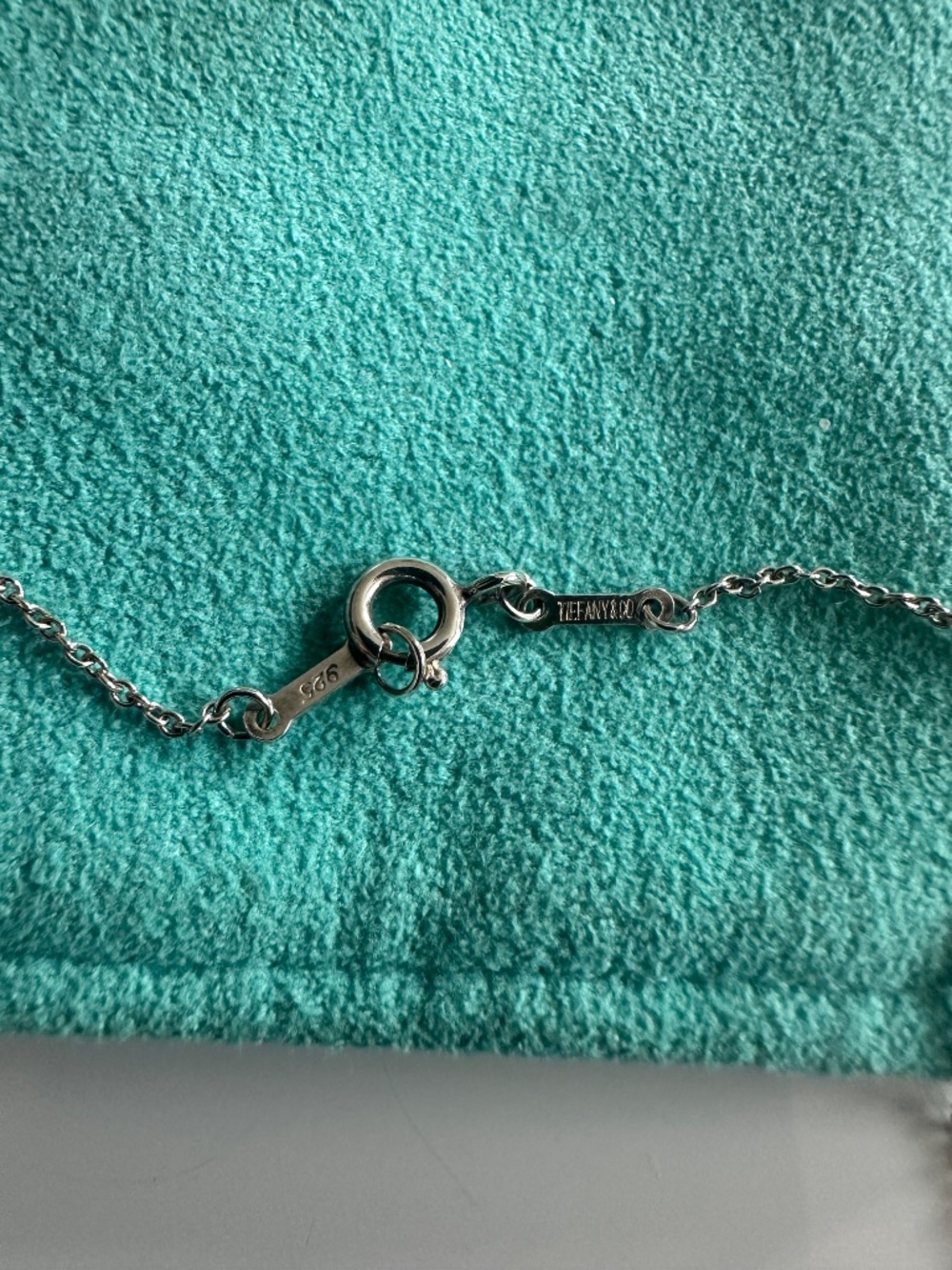 Tiffany & Co. Elsa Peretti Eternal Circle 12mm Sterling Silver Necklace - Picture 3 of 6
